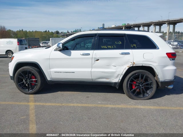 40064437 :رقم المزاد ، 1C4RJFBG3EC207344 vin ، 2014 Jeep Grand Cherokee Limited مزاد بيع