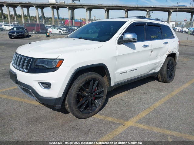 40064437 :رقم المزاد ، 1C4RJFBG3EC207344 vin ، 2014 Jeep Grand Cherokee Limited مزاد بيع