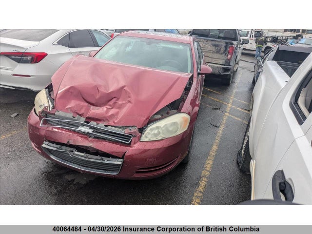 2006 Chevrolet Impala Lt მანქანა იყიდება აუქციონზე, vin: 2G1WT58N269181544, აუქციონის ნომერი: 40064484