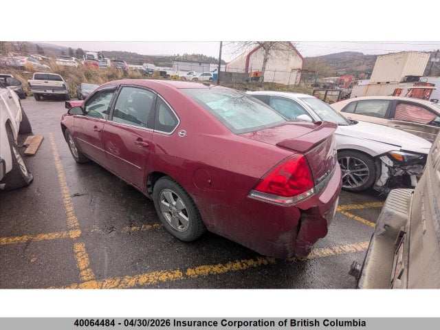 2006 Chevrolet Impala Lt მანქანა იყიდება აუქციონზე, vin: 2G1WT58N269181544, აუქციონის ნომერი: 40064484