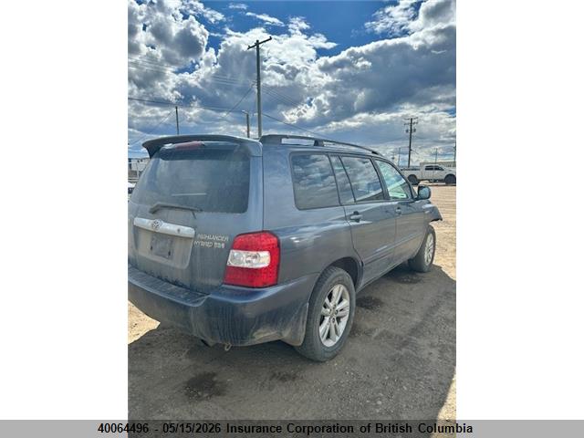 40064496 :رقم المزاد ، JTEEW21A760007572 vin ، 2006 Toyota Highlander Hybrid مزاد بيع