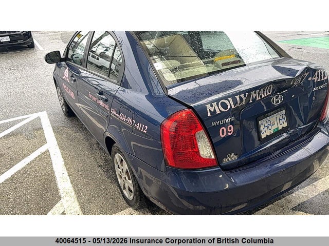 2010 Hyundai Accent Gls მანქანა იყიდება აუქციონზე, vin: KMHCN4BC4AU392435, აუქციონის ნომერი: 40064515