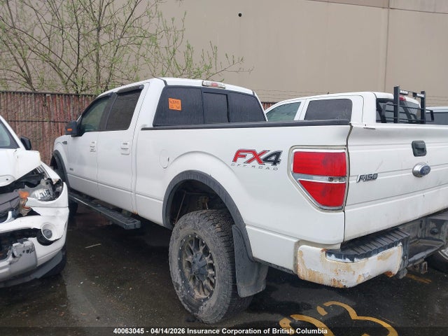 Продаж на аукціоні авто 2013 Ford F150 Supercrew, vin: 1FTFW1ET1DFD43453, номер лоту: 40063045