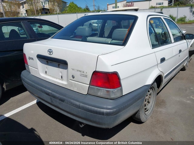 1998 Toyota Tercel Ce მანქანა იყიდება აუქციონზე, vin: JT2BC53L4W0315629, აუქციონის ნომერი: 40064534