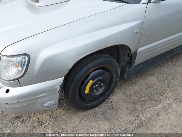 2000 Subaru Forester მანქანა იყიდება აუქციონზე, vin: SF5111647, აუქციონის ნომერი: 40064575