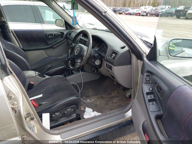 2000 Subaru Forester მანქანა იყიდება აუქციონზე, vin: SF5111647, აუქციონის ნომერი: 40064575