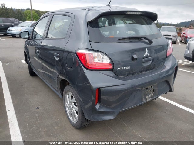 Aukcja sprzedaży 2024 Mitsubishi Mirage Es/le, vin: ML32AUHJ4RH012129, numer aukcji: 40064581