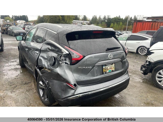 2020 Nissan Murano Platinum მანქანა იყიდება აუქციონზე, vin: 5N1AZ2DS9LN162309, აუქციონის ნომერი: 40064590