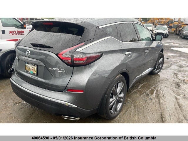 2020 Nissan Murano Platinum მანქანა იყიდება აუქციონზე, vin: 5N1AZ2DS9LN162309, აუქციონის ნომერი: 40064590