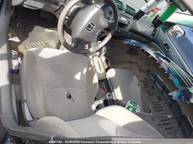 Aukcja sprzedaży 2001 Honda Civic Dx, vin: 2HGES16331H930206, numer aukcji: 40061182