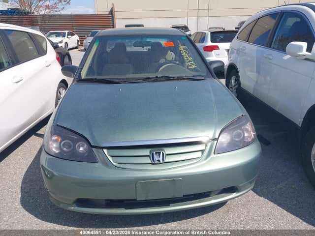 2003 Honda Civic მანქანა იყიდება აუქციონზე, vin: 2HGES16403H908952, აუქციონის ნომერი: 40064591