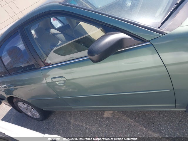 2003 Honda Civic მანქანა იყიდება აუქციონზე, vin: 2HGES16403H908952, აუქციონის ნომერი: 40064591