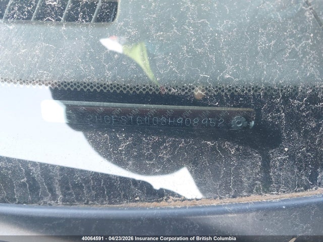 2003 Honda Civic მანქანა იყიდება აუქციონზე, vin: 2HGES16403H908952, აუქციონის ნომერი: 40064591