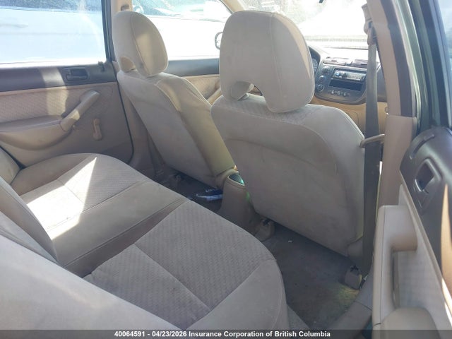 2003 Honda Civic მანქანა იყიდება აუქციონზე, vin: 2HGES16403H908952, აუქციონის ნომერი: 40064591