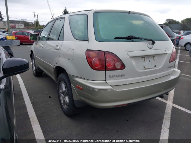 Aukcja sprzedaży 1999 Lexus Rx 300, vin: JT6HF10U0X0063448, numer aukcji: 40063311