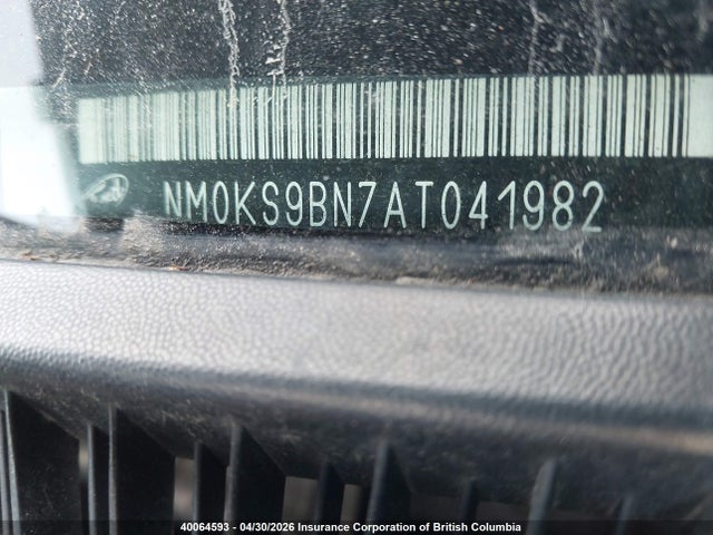 40064593 :رقم المزاد ، NM0KS9BN7AT041982 vin ، 2010 Ford Transit Connect Xlt مزاد بيع