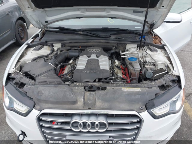 2014 Audi S5 მანქანა იყიდება აუქციონზე, vin: WAUCGBFR9EA059895, აუქციონის ნომერი: 40064596