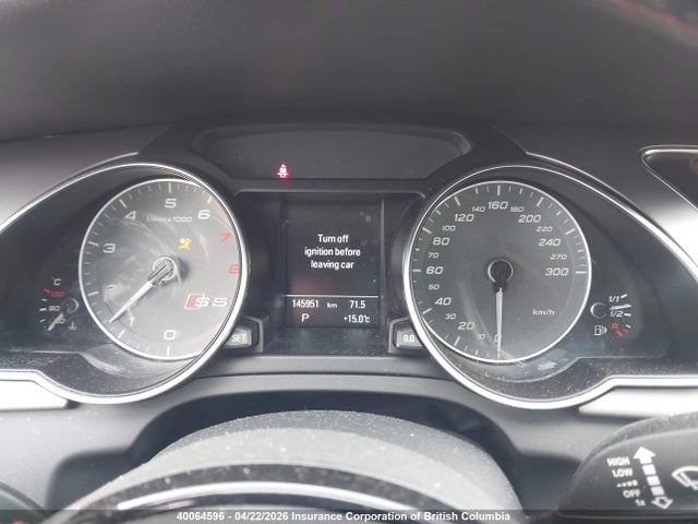 2014 Audi S5 მანქანა იყიდება აუქციონზე, vin: WAUCGBFR9EA059895, აუქციონის ნომერი: 40064596