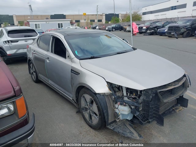 2011 Kia Optima Hybrid მანქანა იყიდება აუქციონზე, vin: KNAGM4AD0B5002295, აუქციონის ნომერი: 40064597