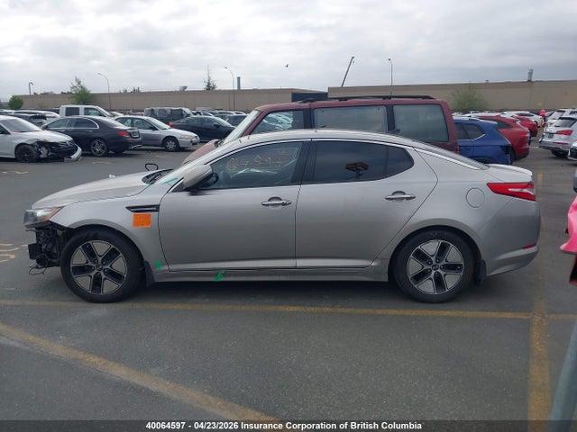2011 Kia Optima Hybrid მანქანა იყიდება აუქციონზე, vin: KNAGM4AD0B5002295, აუქციონის ნომერი: 40064597