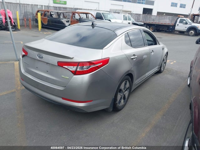 2011 Kia Optima Hybrid მანქანა იყიდება აუქციონზე, vin: KNAGM4AD0B5002295, აუქციონის ნომერი: 40064597