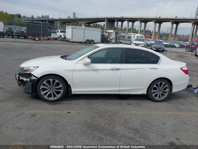 40064602 :رقم المزاد ، 1HGCR2F54FA808485 vin ، 2015 Honda Accord Sport مزاد بيع