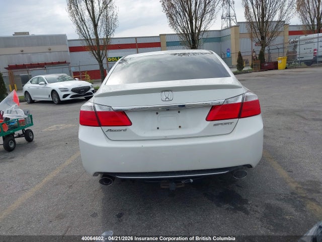 40064602 :رقم المزاد ، 1HGCR2F54FA808485 vin ، 2015 Honda Accord Sport مزاد بيع