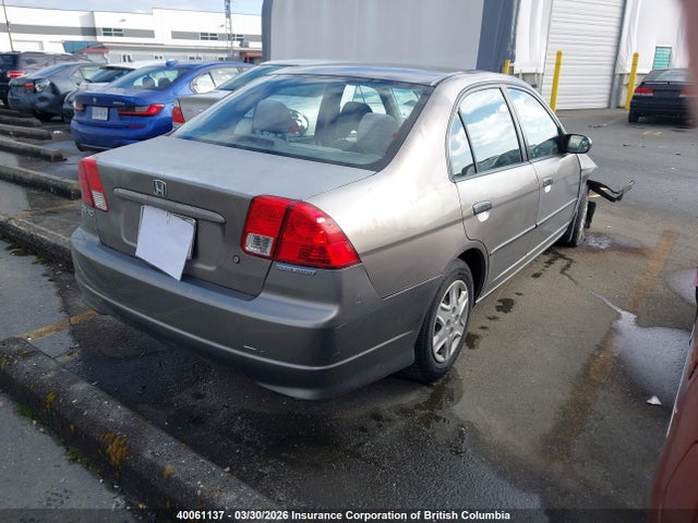 Aukcja sprzedaży 2005 Honda Civic Dx Vp, vin: 2HGES163X5H004312, numer aukcji: 40061137