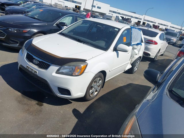 2010 Kia Rio5 Ex/ex-convenience/ex-sport მანქანა იყიდება აუქციონზე, vin: KNADH5B3XA6706659, აუქციონის ნომერი: 40064643