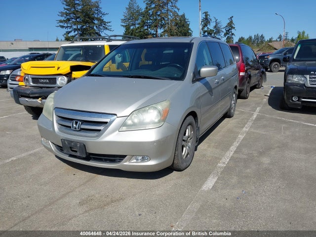 Aukcja sprzedaży 2006 Honda Odyssey Touring, vin: 5FNRL38816B502827, numer aukcji: 40064648