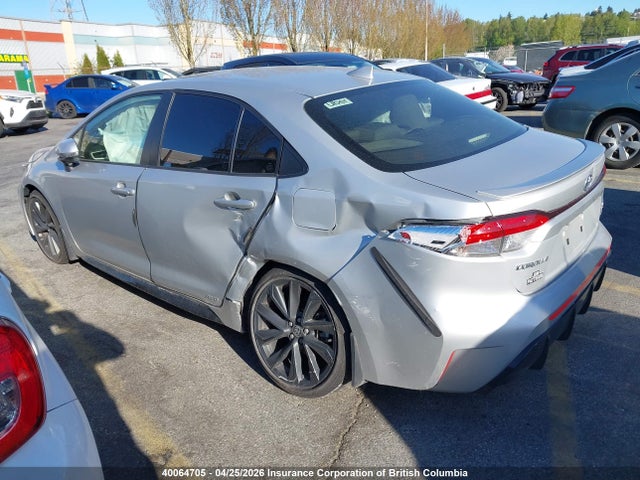2023 Toyota Corolla Le/se/night Shade მანქანა იყიდება აუქციონზე, vin: JTDBDMHE0P3004434, აუქციონის ნომერი: 40064705