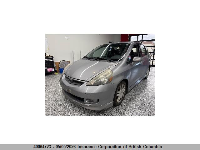 2007 Honda Fit მანქანა იყიდება აუქციონზე, vin: JHMGD38687S809336, აუქციონის ნომერი: 40064723