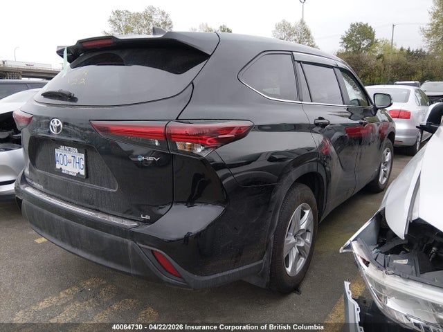 Aukcja sprzedaży 2025 Toyota Highlander Hybrid Le, vin: 5TDBBRCH8SS686233, numer aukcji: 40064730