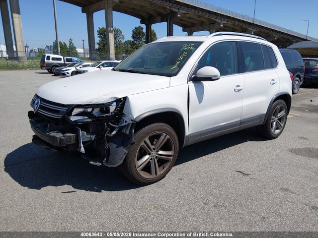 Продажа на аукционе авто 2017 Volkswagen Tiguan Highline, vin: WVGLV7AX8HW500723, номер лота: 40063643