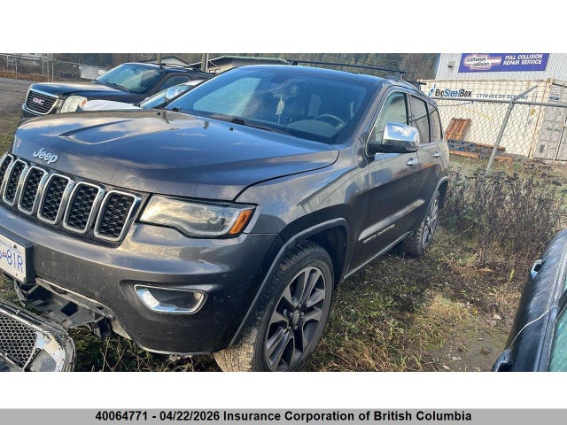 Aukcja sprzedaży 2018 Jeep Grand Cherokee Limited, vin: 1C4RJFBG3JC510845, numer aukcji: 40064771