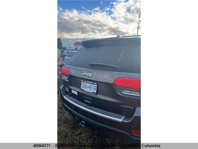 Aukcja sprzedaży 2018 Jeep Grand Cherokee Limited, vin: 1C4RJFBG3JC510845, numer aukcji: 40064771