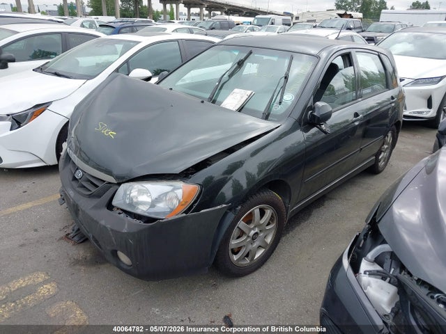 2005 Kia Spectra5 Sx მანქანა იყიდება აუქციონზე, vin: KNAFE161755084813, აუქციონის ნომერი: 40064782