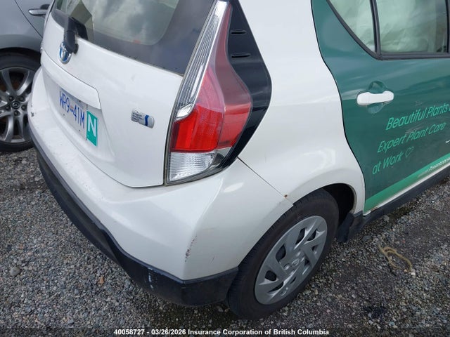 JTDKDTB39H1597788 Toyota PRIUS C