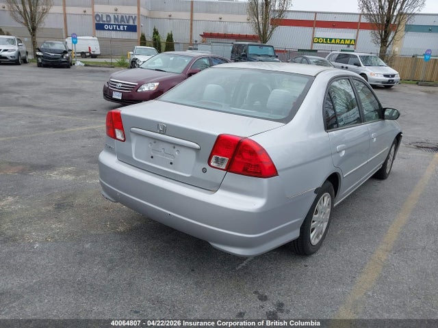 40064807 :رقم المزاد ، 2HGES16595H594679 vin ، 2005 Honda Civic مزاد بيع