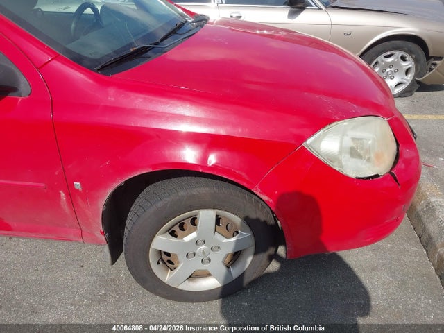 40064808 :رقم المزاد ، 1G1AJ15F477283551 vin ، 2007 Chevrolet Cobalt Ls مزاد بيع