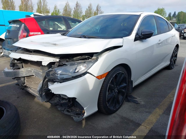 2020 Honda Civic მანქანა იყიდება აუქციონზე, vin: 2HGFC2F84LH010879, აუქციონის ნომერი: 40064809
