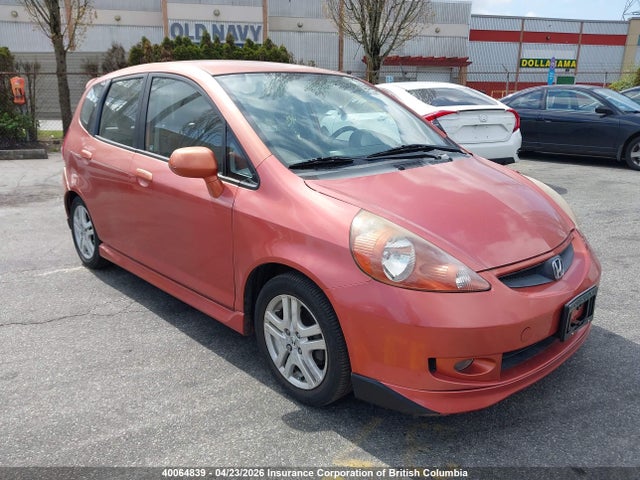 2007 Honda Fit მანქანა იყიდება აუქციონზე, vin: JHMGD38607S818113, აუქციონის ნომერი: 40064839