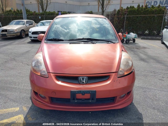 2007 Honda Fit მანქანა იყიდება აუქციონზე, vin: JHMGD38607S818113, აუქციონის ნომერი: 40064839