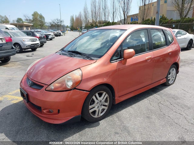 2007 Honda Fit მანქანა იყიდება აუქციონზე, vin: JHMGD38607S818113, აუქციონის ნომერი: 40064839