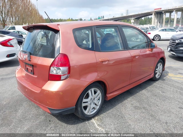 2007 Honda Fit მანქანა იყიდება აუქციონზე, vin: JHMGD38607S818113, აუქციონის ნომერი: 40064839