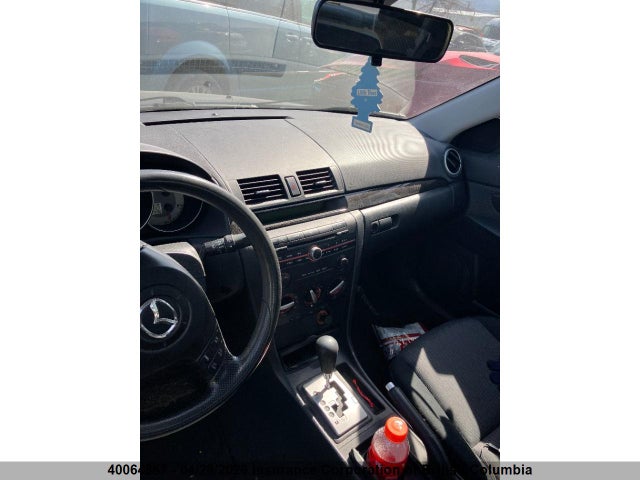 Aukcja sprzedaży 2007 Mazda 3 I, vin: JM1BK32FX71616055, numer aukcji: 40064867