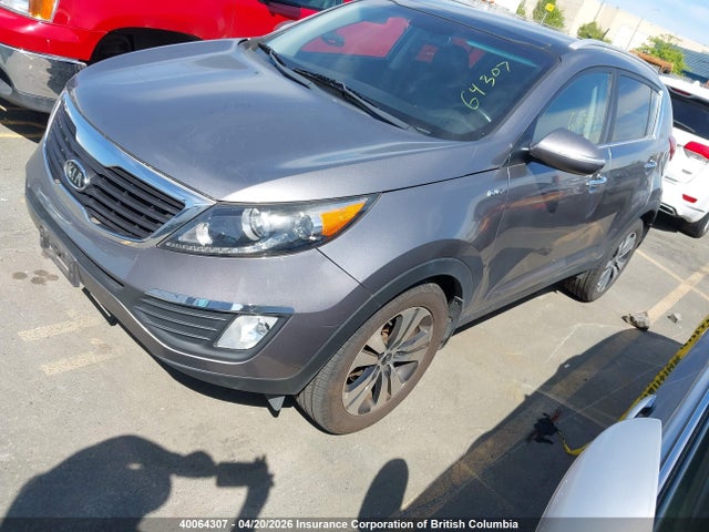 2012 Kia Sportage Ex მანქანა იყიდება აუქციონზე, vin: KNDPCCA23C7223314, აუქციონის ნომერი: 40064307
