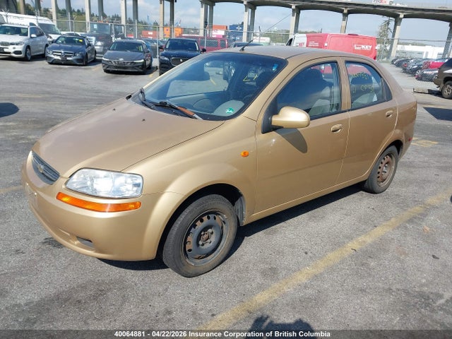Aukcja sprzedaży 2004 Chevrolet Aveo, vin: KL1TD52624B160978, numer aukcji: 40064881