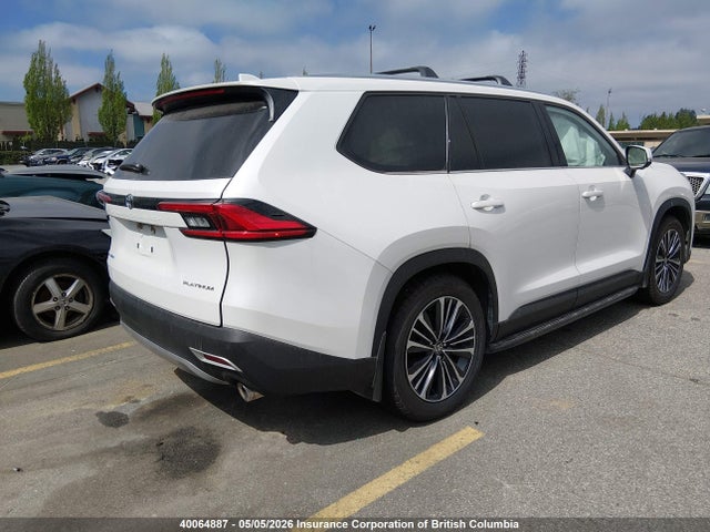2024 Toyota Grand Highlander Hybrid Platinum მანქანა იყიდება აუქციონზე, vin: 5TDADAB54RS010466, აუქციონის ნომერი: 40064887