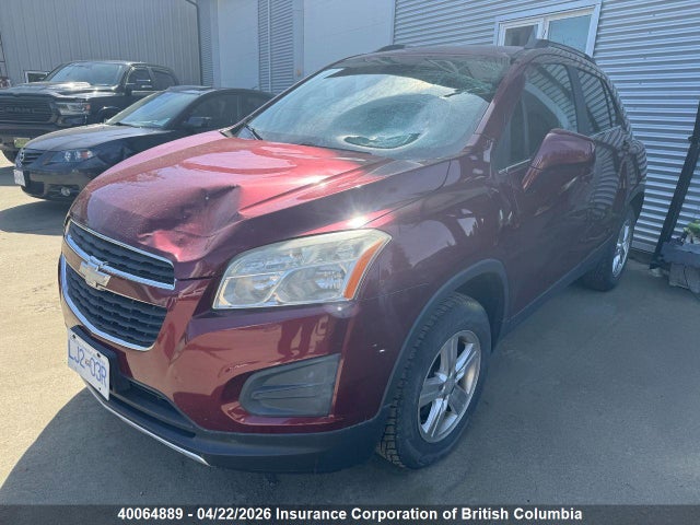 Aukcja sprzedaży 2013 Chevrolet Trax, vin: 3GNCJRSB7DL173673, numer aukcji: 40064889